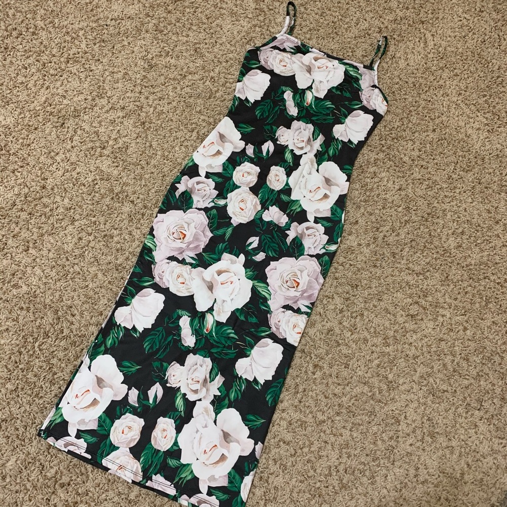 Floral maxi dress